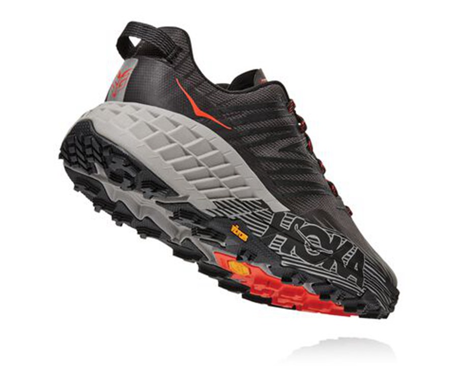 Chaussure Trail Hoka One One Speedgoat 4 Homme - Noir - XVA-309624